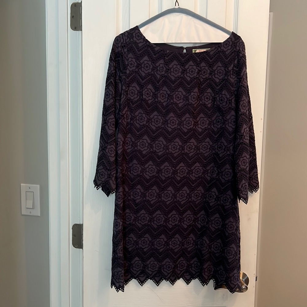 Navy mini dress